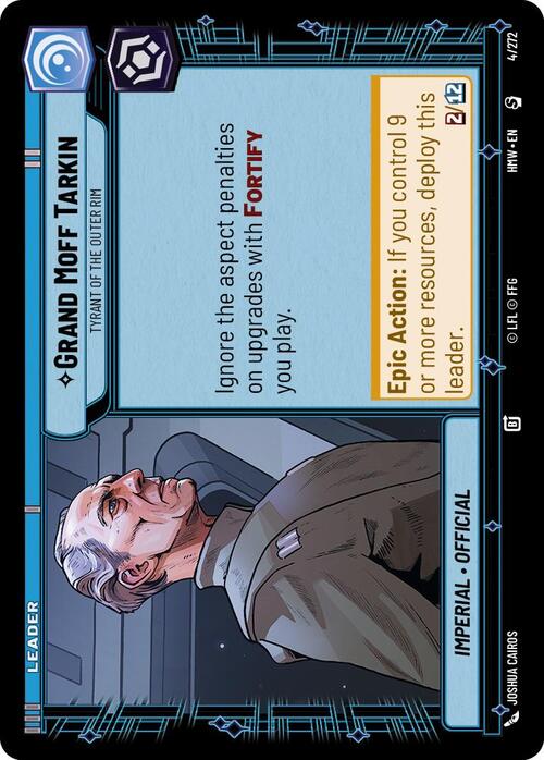 Grand Moff Tarkin - Tyrant of the Outer Rim