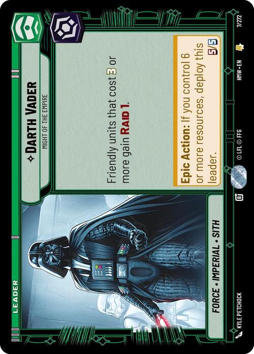 Darth Vader - Might of the Empire