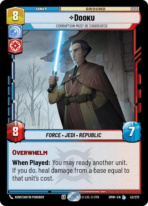 Dooku - Corruption Must Be Eradicated