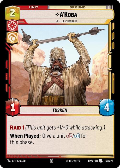 A'Koba - Restless Raider