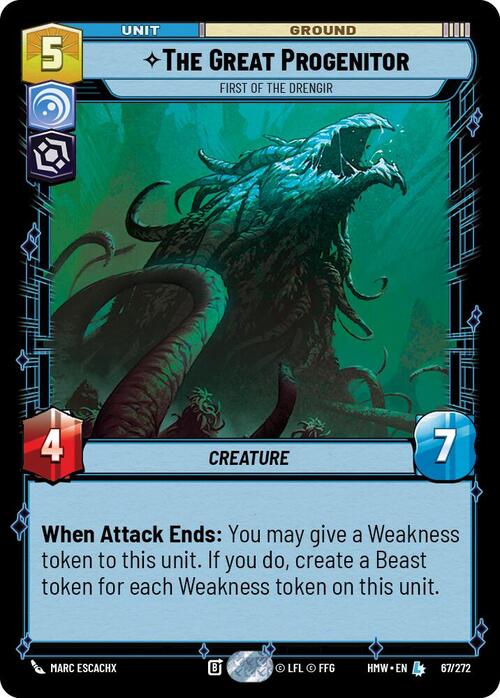 The Great Progenitor - First of the Drengir