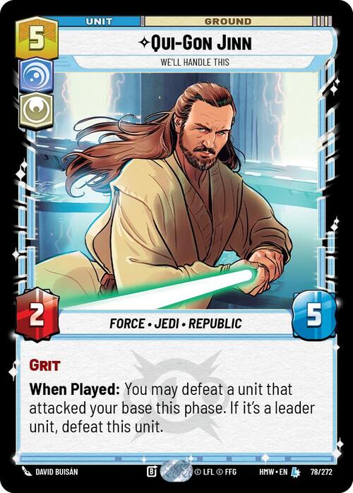 Qui-Gon Jinn - Well Handle This