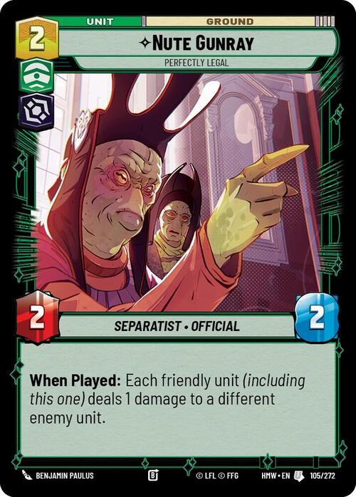 Nute Gunray - Perfectly Legal