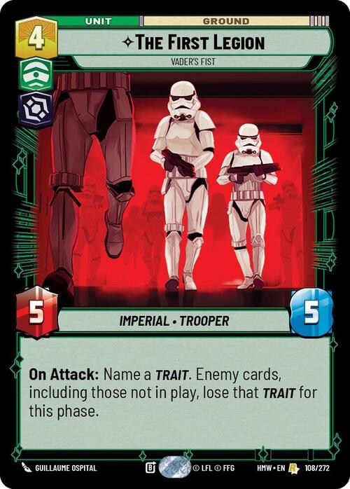 The First Legion - Vaders Fist