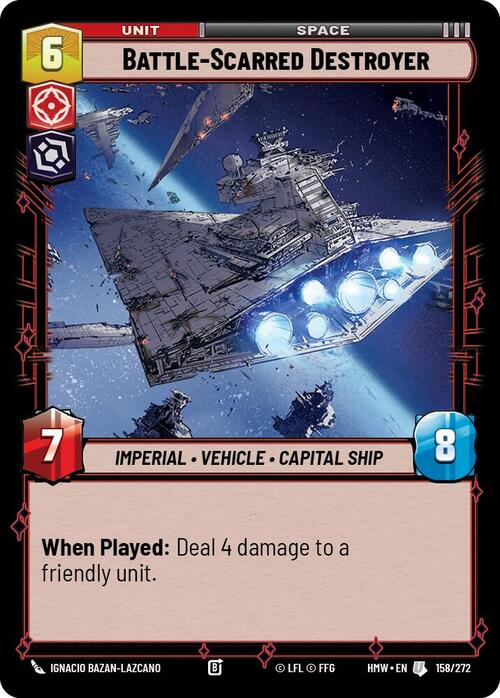 Battle-Scarred Destroyer