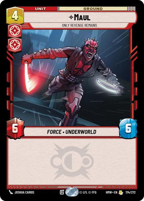 Maul - Only Revenge Remains