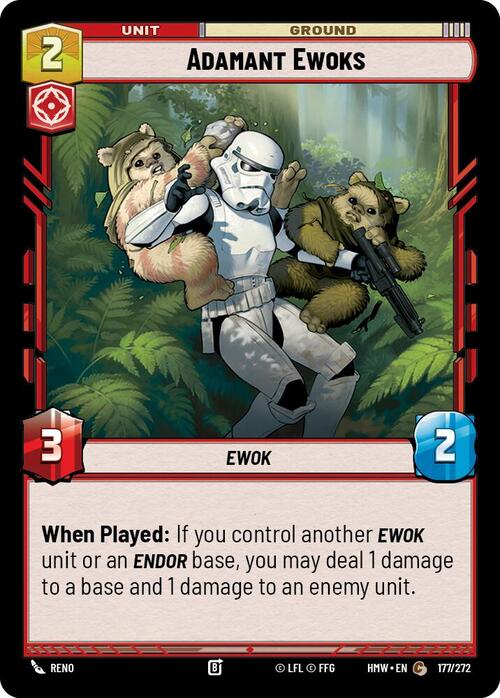 Adamant Ewoks