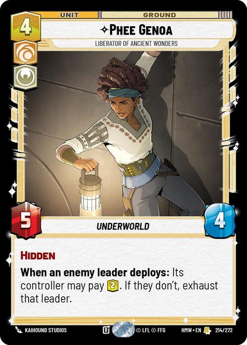 Phee Genoa - Liberator of Ancient Wonders