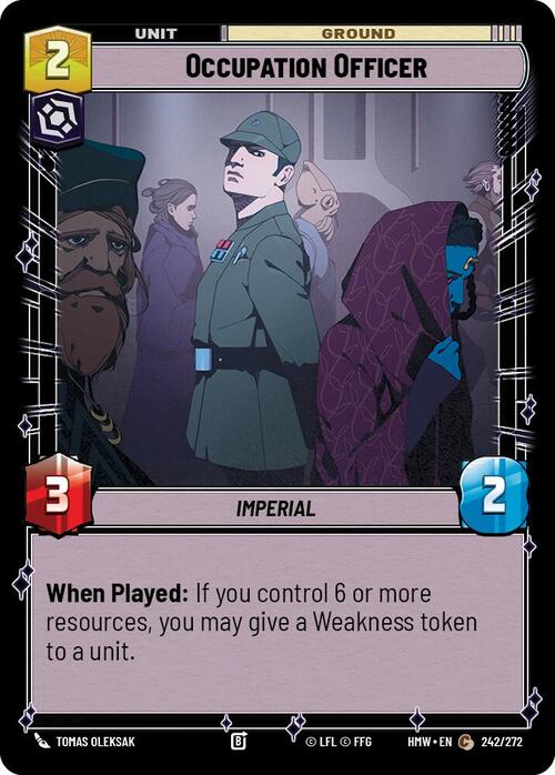 Occupation Officer