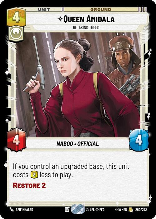 Queen Amidala - Retaking Theed