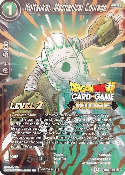 Koitsukai, Mechanical Courage