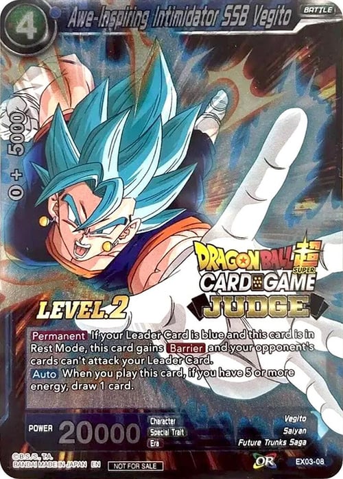 Awe-Inspiring Intimidator SSB Vegito