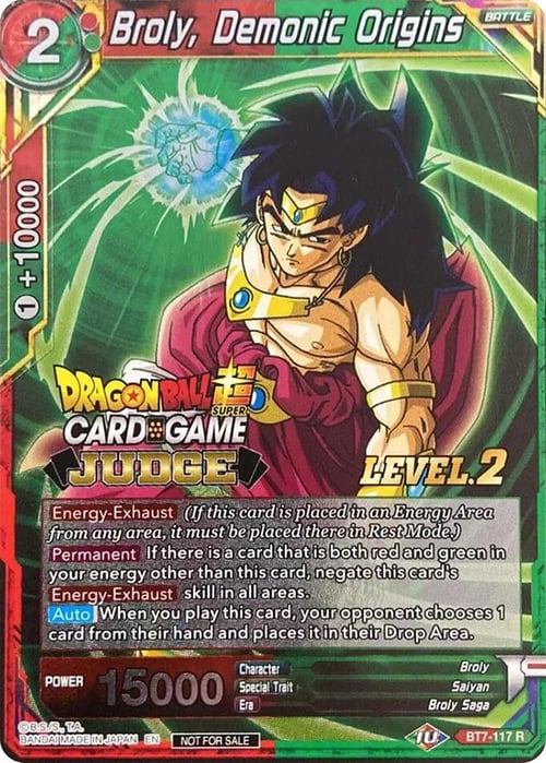 Broly, Demonic Origins