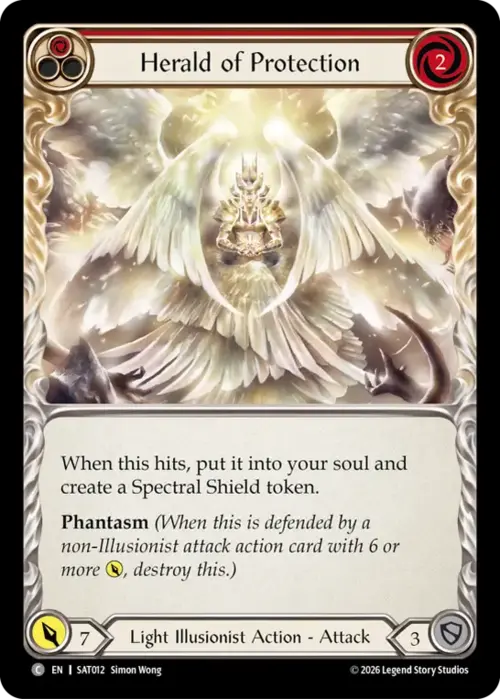 Herald of Protection - Red