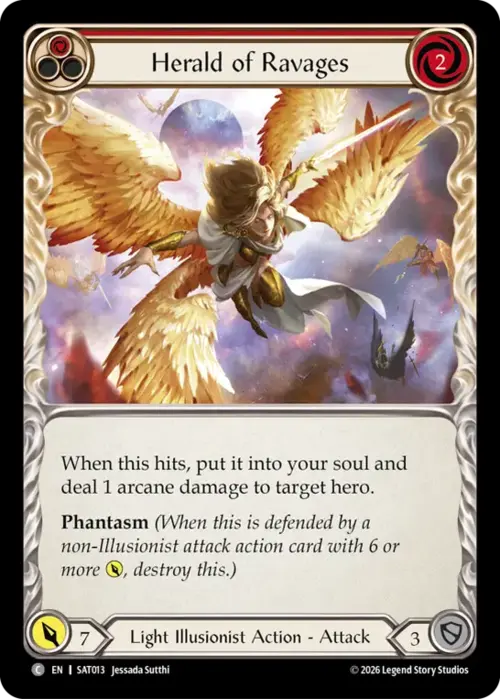 Herald of Ravages - Red