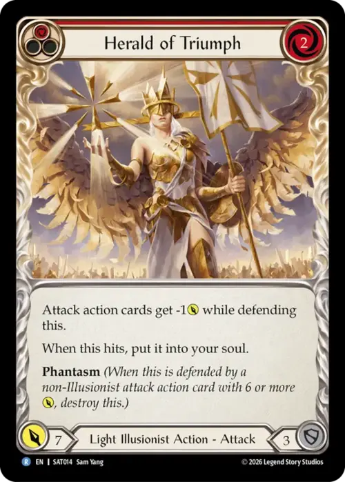 Herald of Triumph - Red