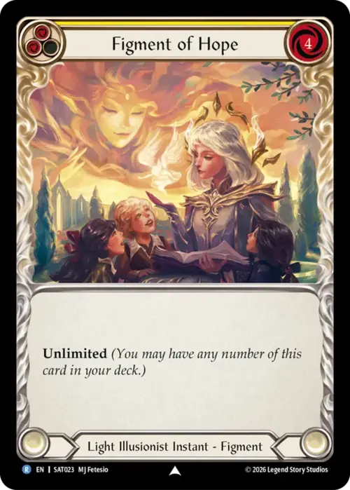 Figment of Hope - Yellow // Suraya, Archangel of Endless Hope
