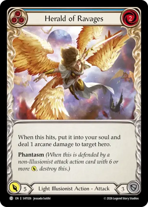 Herald of Ravages - Blue