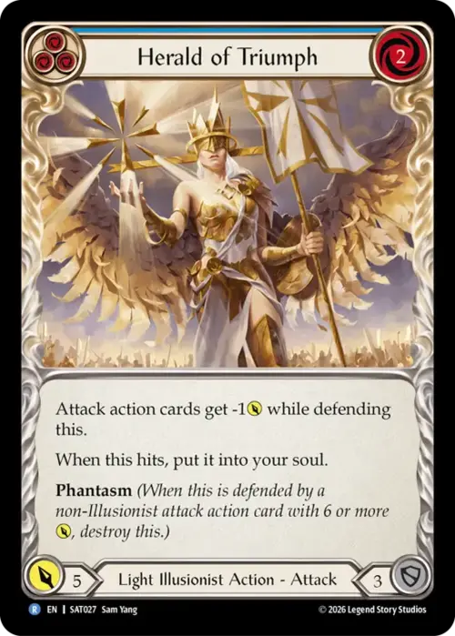 Herald of Triumph - Blue