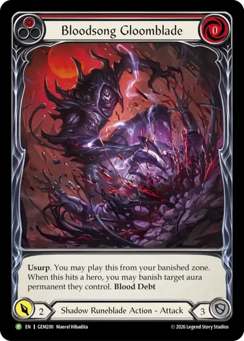 Bloodsong Gloomblade