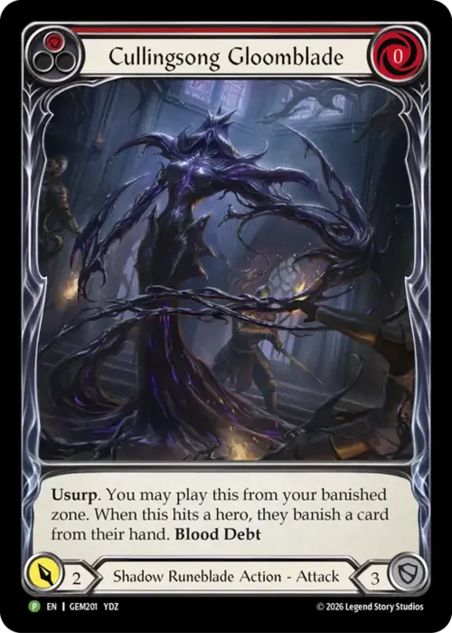 Cullingsong Gloomblade
