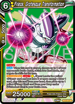 Frieza, Grotesque Transfornation