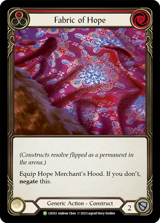 Fabric of Hope // Hope Merchant's Hood