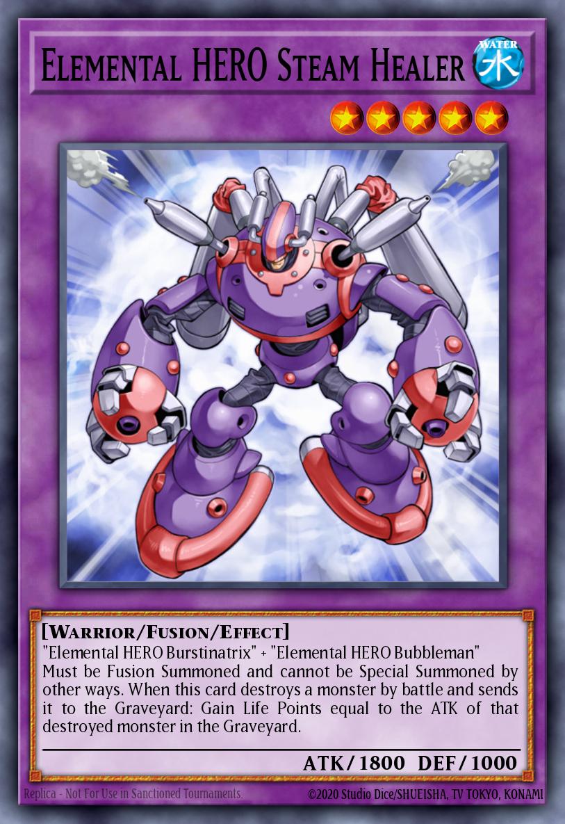 Elemental Hero Steam Healer