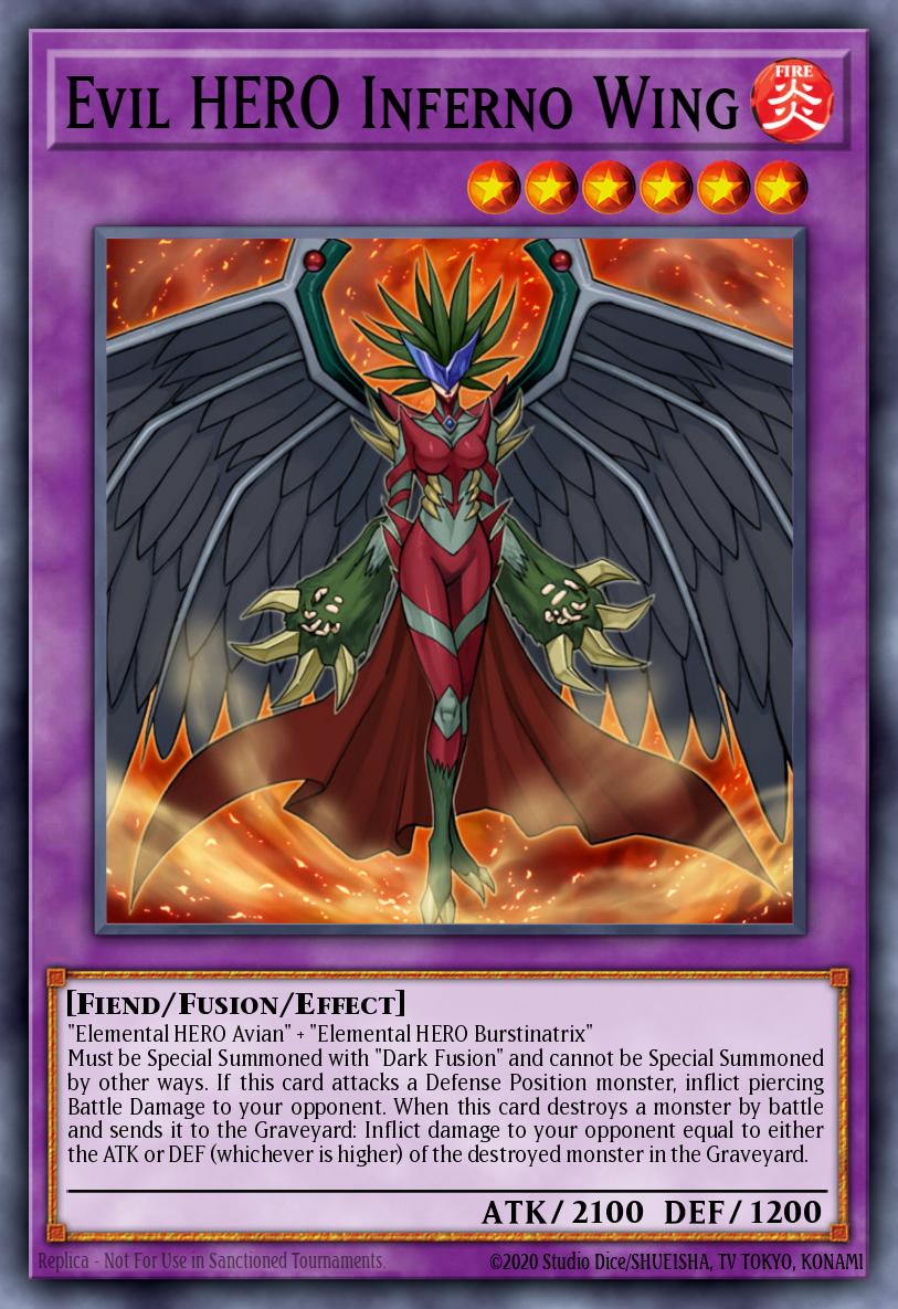 Evil Hero Inferno Wing