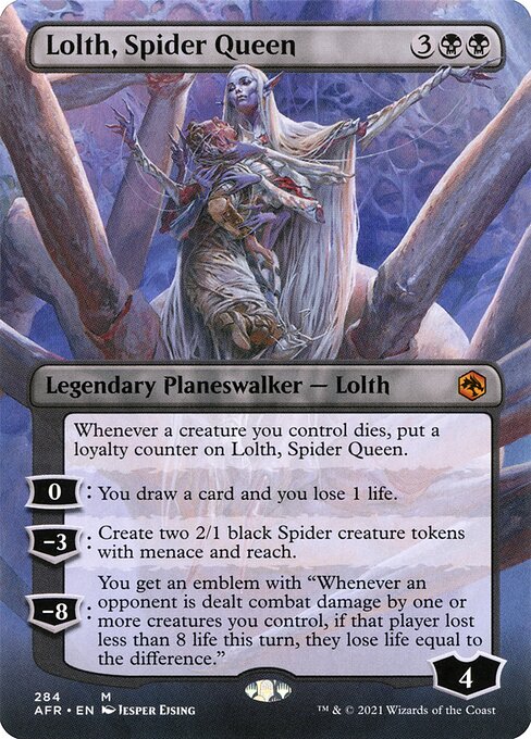 Lolth, la Reina Araña — Adventures in the Forgotten Realms