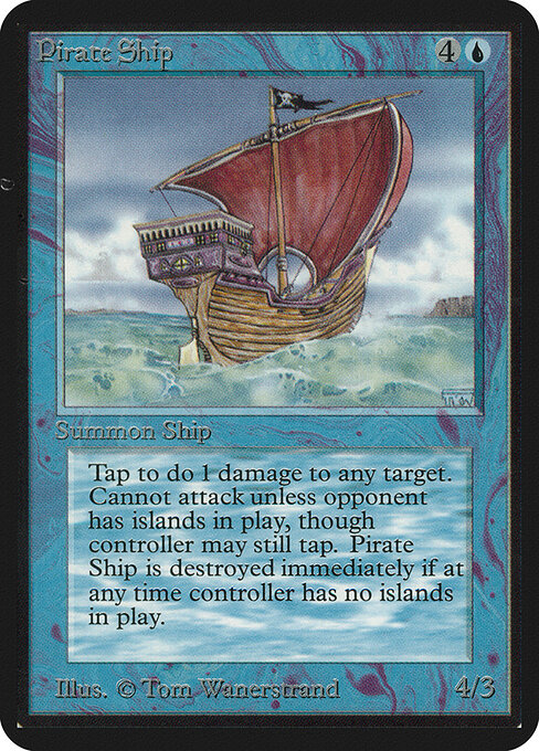 Barco pirata — Limited Edition Alpha