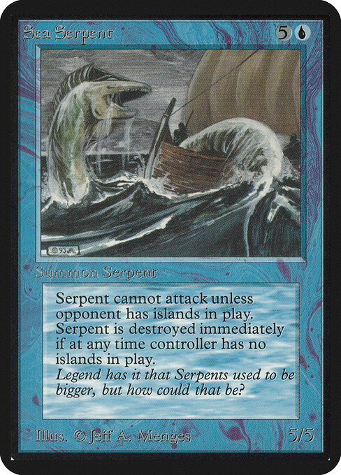 Serpiente de mar — Limited Edition Alpha