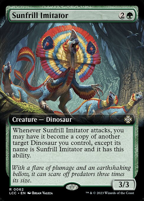 Carta Imitador crestasolar — The Lost Caverns of Ixalan Commander · LCC · #62