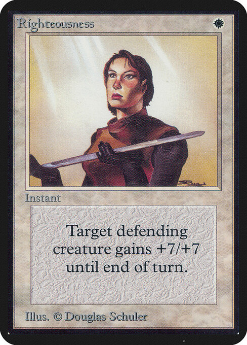 Carta Rectitud — Limited Edition Alpha · LEA · #36