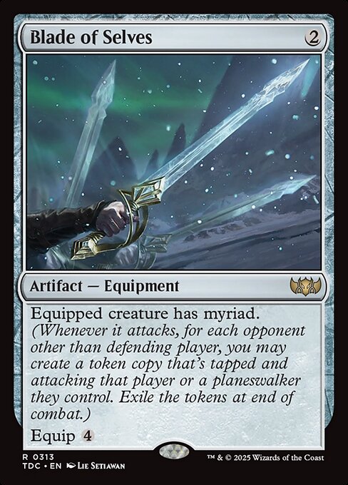 Espada de los egos — Tarkir: Dragonstorm Commander