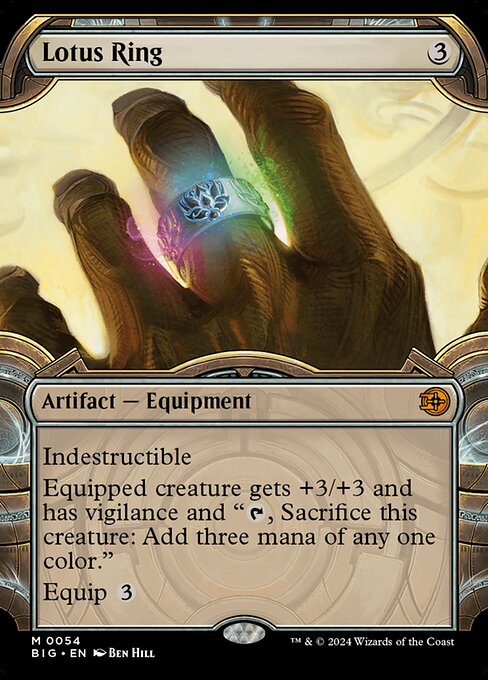 Anillo de loto — The Big Score