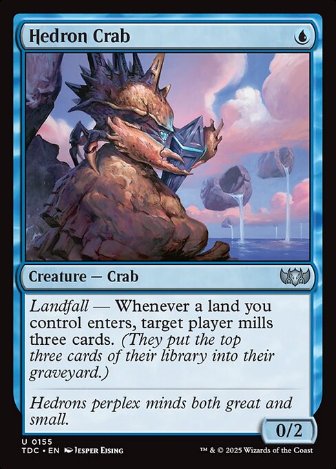 Cangrejo de edro — Tarkir: Dragonstorm Commander