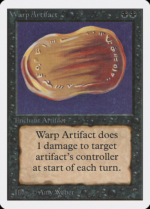 Carta Deformar artefacto — Unlimited Edition · 2ED · #134