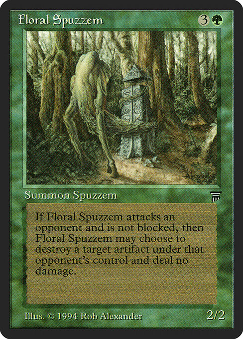 Carta Floral Spuzzem — Legends · LEG · #187
