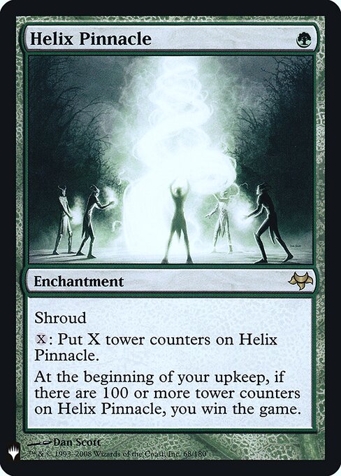 Pináculo helicoidal — The List