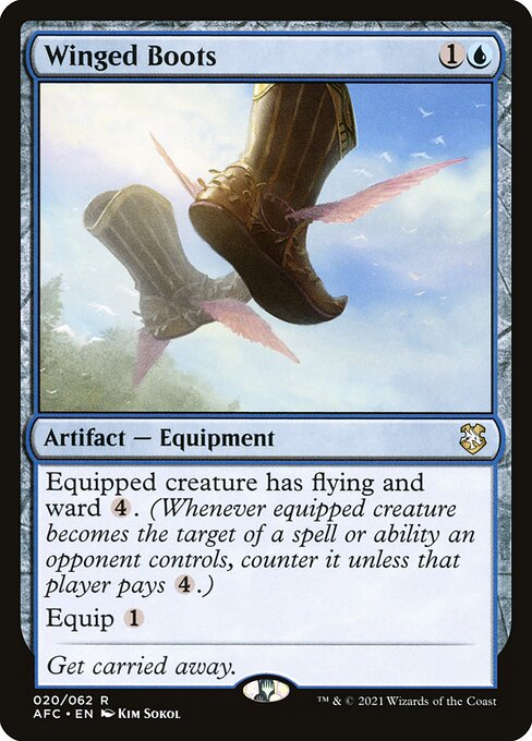 Botas aladas — Forgotten Realms Commander