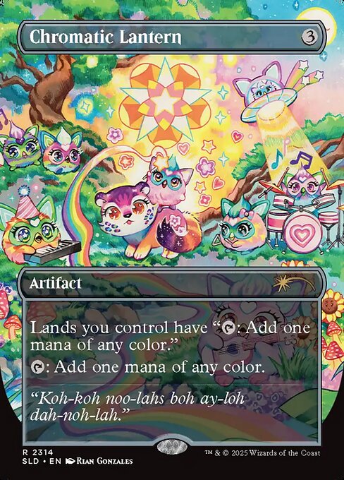 Carta Linterna cromática — Secret Lair Drop · SLD · #2314