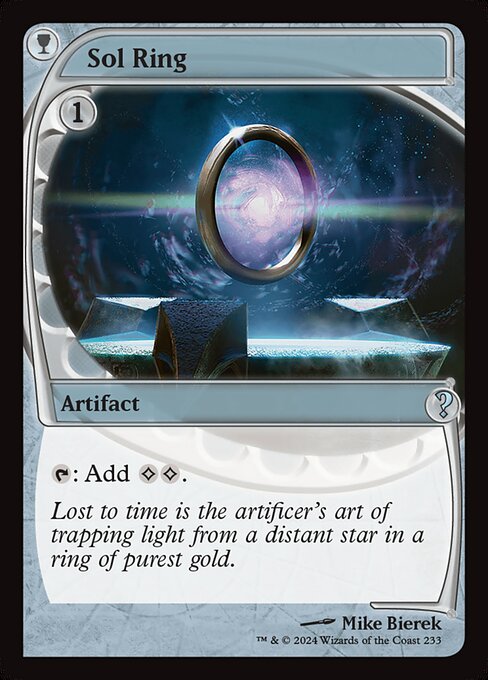 Anillo solar — Mystery Booster 2