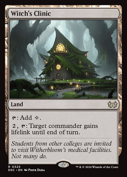 Clínica de la bruja — Duskmourn: House of Horror Commander