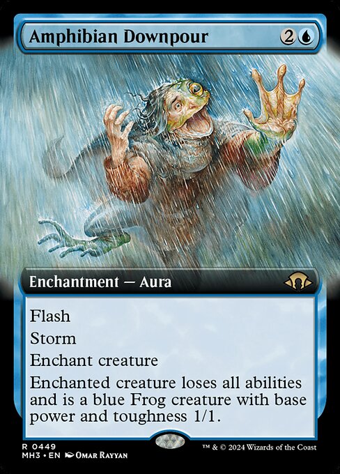 Carta Amphibian Downpour — Modern Horizons 3 · MH3 · #449