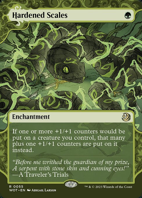 Escamas endurecidas — Wilds of Eldraine: Enchanting Tales