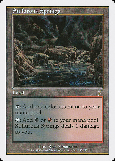 Manantiales sulfurosos — Seventh Edition