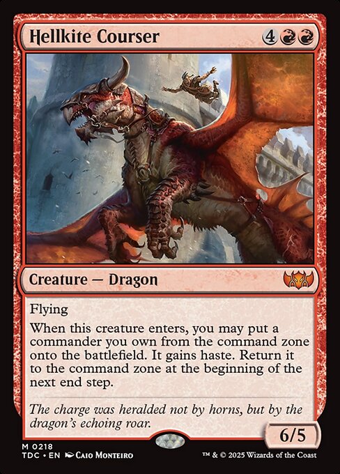 Engendro montura — Tarkir: Dragonstorm Commander