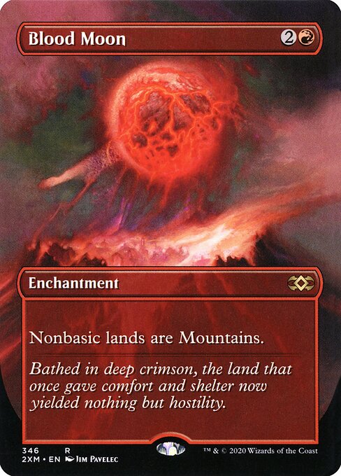 Carta Luna de sangre — Double Masters · 2XM · #346