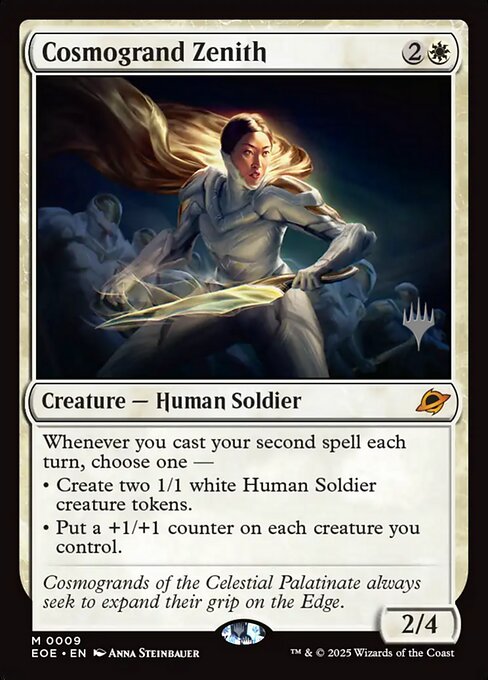 Carta Ejemplar de los cosmonobles — Edge of Eternities Promos · PEOE · #9p